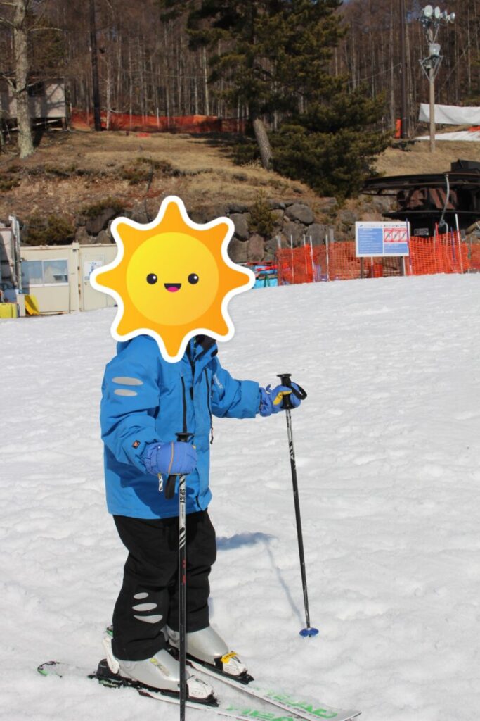 Risonare Yatsugatake's ski